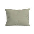 Zelesta Pure Duo Taies d'Oreiller Coton - Set de 2 - Gris Vert
