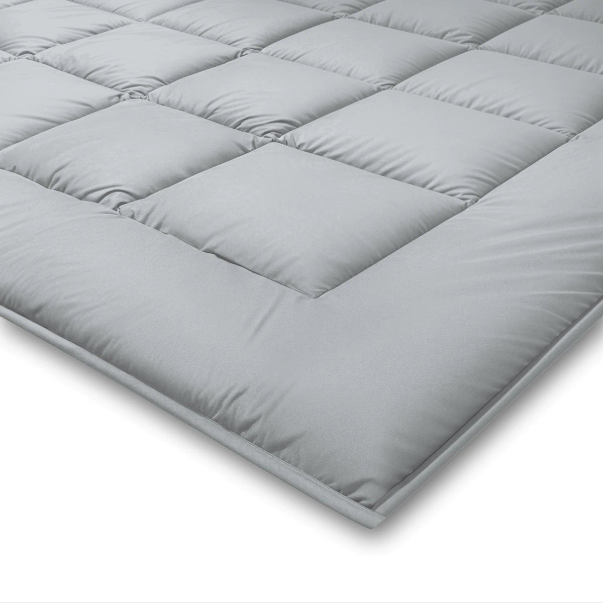 Zelesta Pure Duo Couette Été Coton - Gris Clair & Jaune Beurre