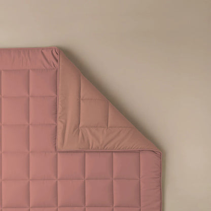 Zelesta Pure Duo Couette Été Coton - Rose Terracotta & Rose Argile