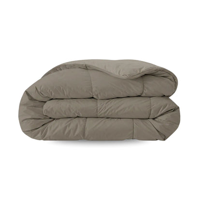 Zelesta Pure Unie Couette Été Coton - Gris Anthracite