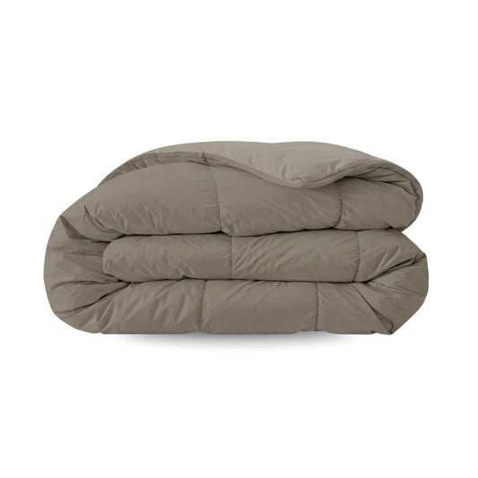 Zelesta Pure Unie Couette Été Coton - Gris Anthracite