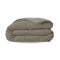Zelesta Pure Unie Couette Été Coton - Gris Anthracite