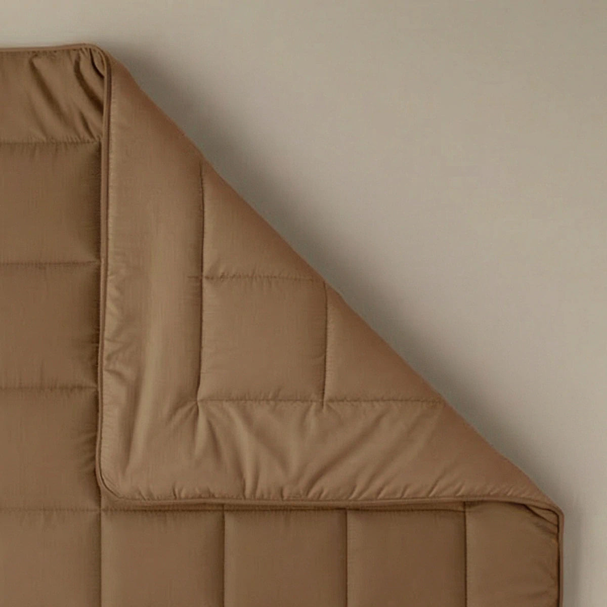 Zelesta Pure Unie Couette Été Coton - Brun Cacao