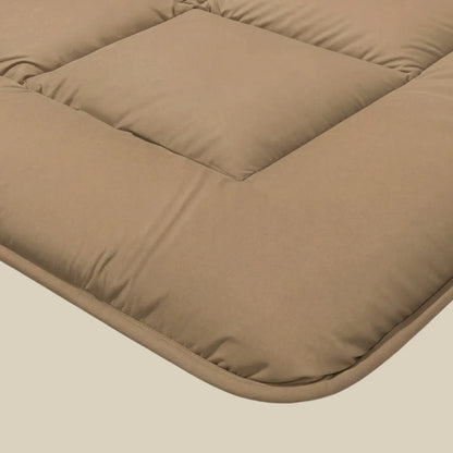 Zelesta Pure Unie Couette Été Coton - Brun Cacao