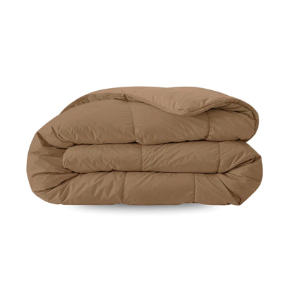 Zelesta Pure Unie Couette Été Coton - Brun Cacao