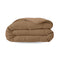 Zelesta Pure Unie Couette Été Coton - Brun Cacao
