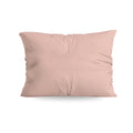 Zelesta Pure Unie Taies d'Oreiller Coton - Set de 2 - Rose Tendre