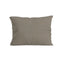 Zelesta Pure Unie Taies d'Oreiller Coton - Set de 2 - Gris Anthracite