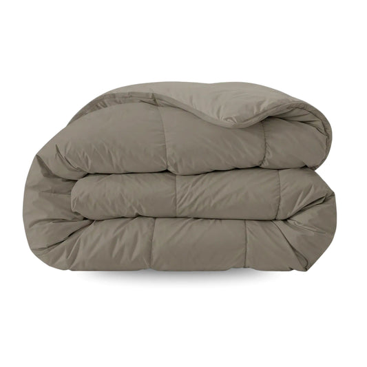 Zelesta Pure Unie Couette Coton - Gris Anthracite