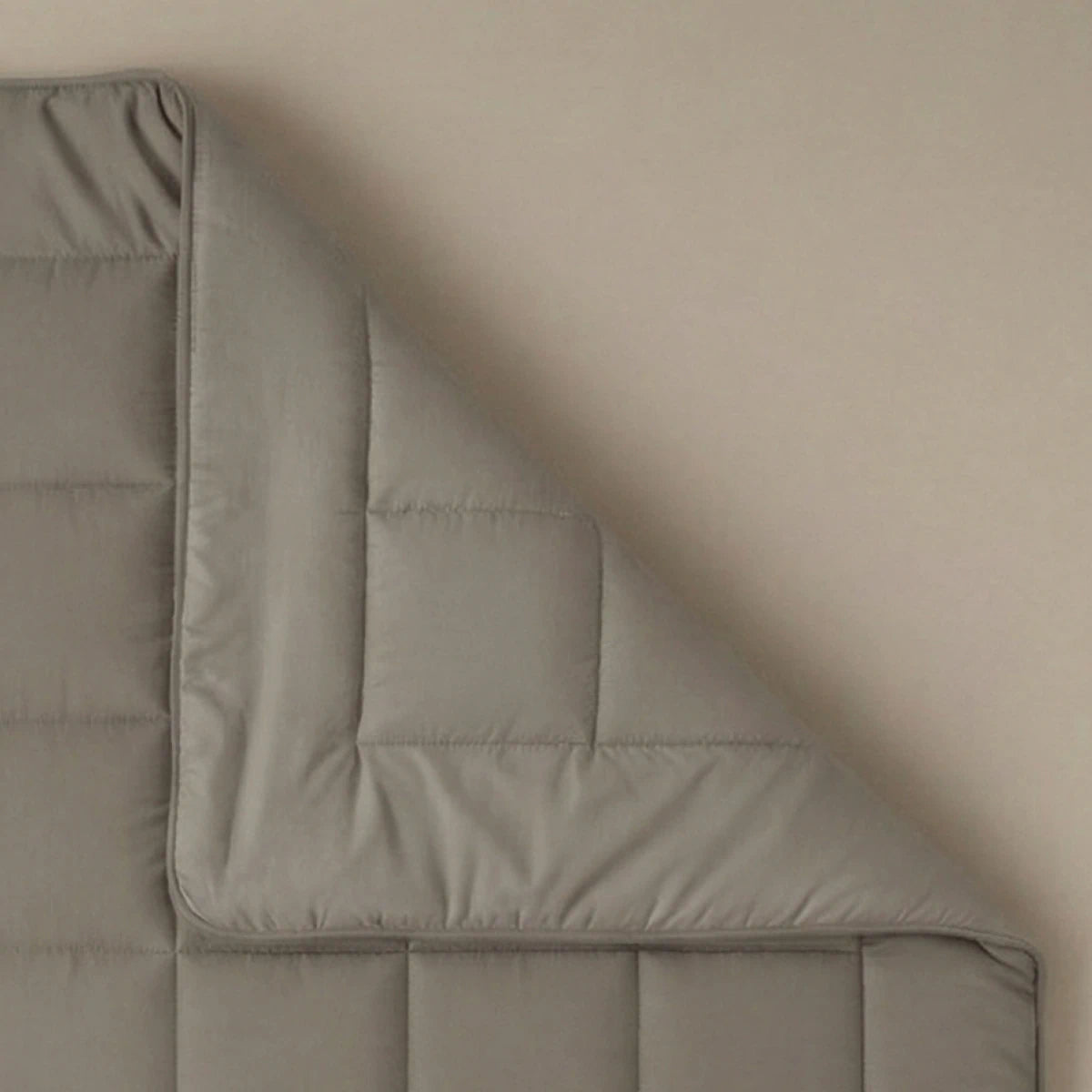 Zelesta Pure Unie Couette Coton - Gris Anthracite