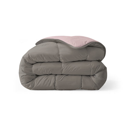Zelesta Royalbed - Rose Pastel & Gris Tendre 240x200cm