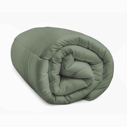 Royalbed-Tender-Grey-Pastel-Green-Colore-2-Personnes-Couette