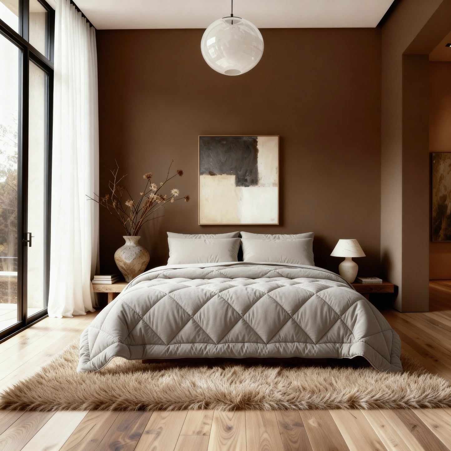 Zelesta Royalbed Diamant - Beige Sable