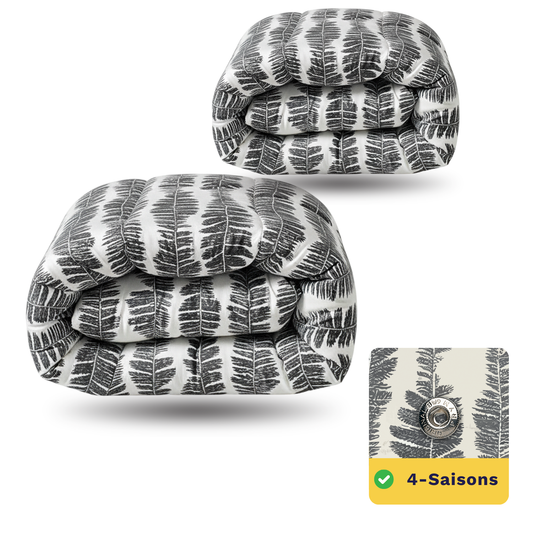 Zelesta Wonderbed 4 Saisons Double - Plume de Savane