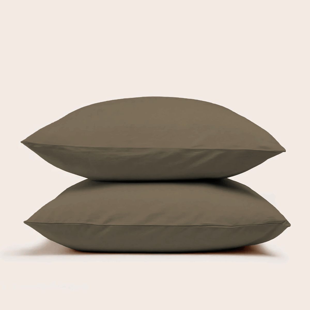 Zelesta Easybed - Taies d'Oreiller - Set de 2 - Taupe