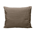 Zelesta Teddy Groovebed Taies d'Oreiller - Set de 2 - Taupe