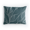 Zelesta Royalbed Taies d'Oreiller Coton - Set de 2 - Feuilles Blanches