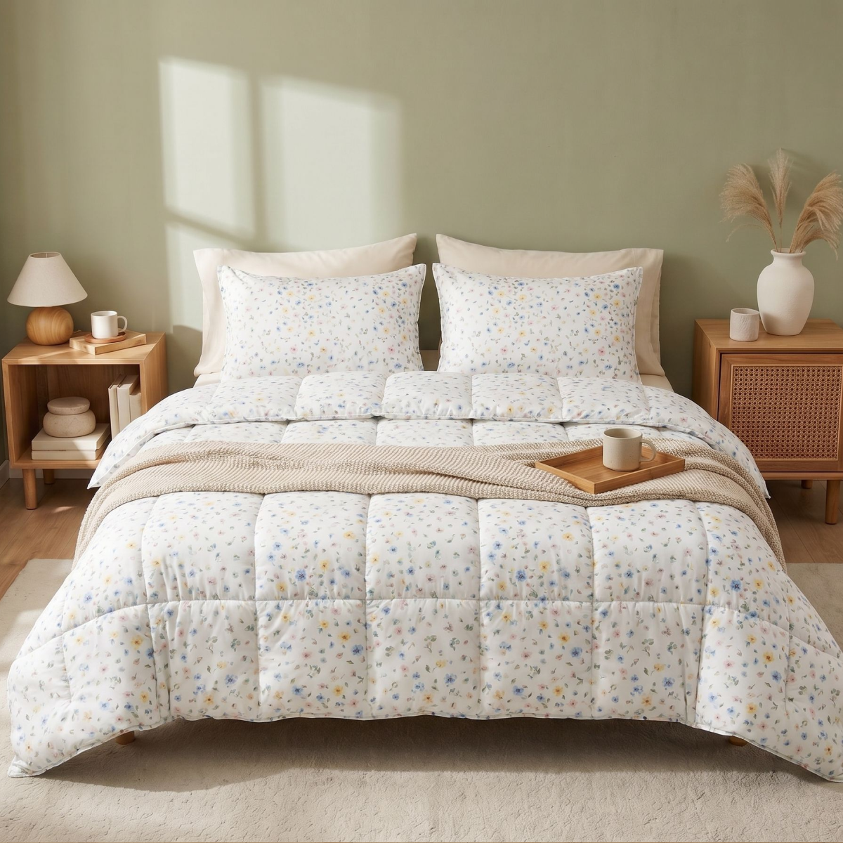 Zelesta Comfort Design Couette - Éclosion Printanière