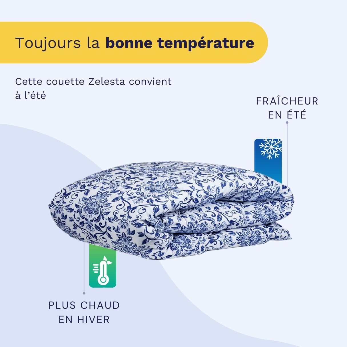 Zelesta Wonderbed Light - Motif Néerlandais