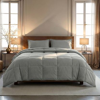 Zelesta Wonderbed Coton - Gris Matinal