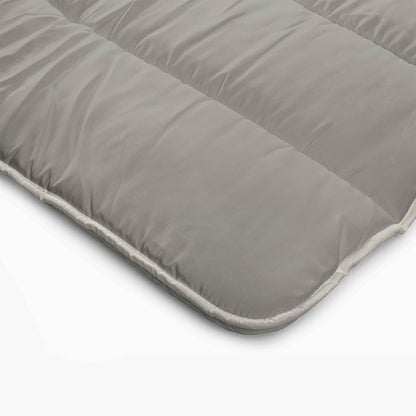    Zelesta Royalbed Pastel Grijs En Creme Anti Allergisch Dekbed