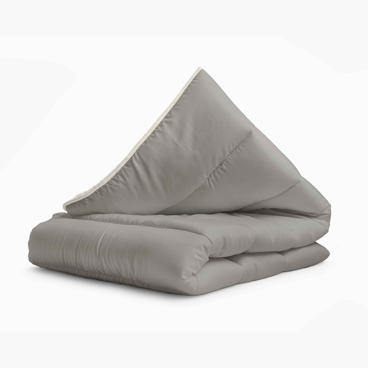       Zelesta Royalbed Pastel Grijs En Creme Dekbed Voor Elk Seizoen