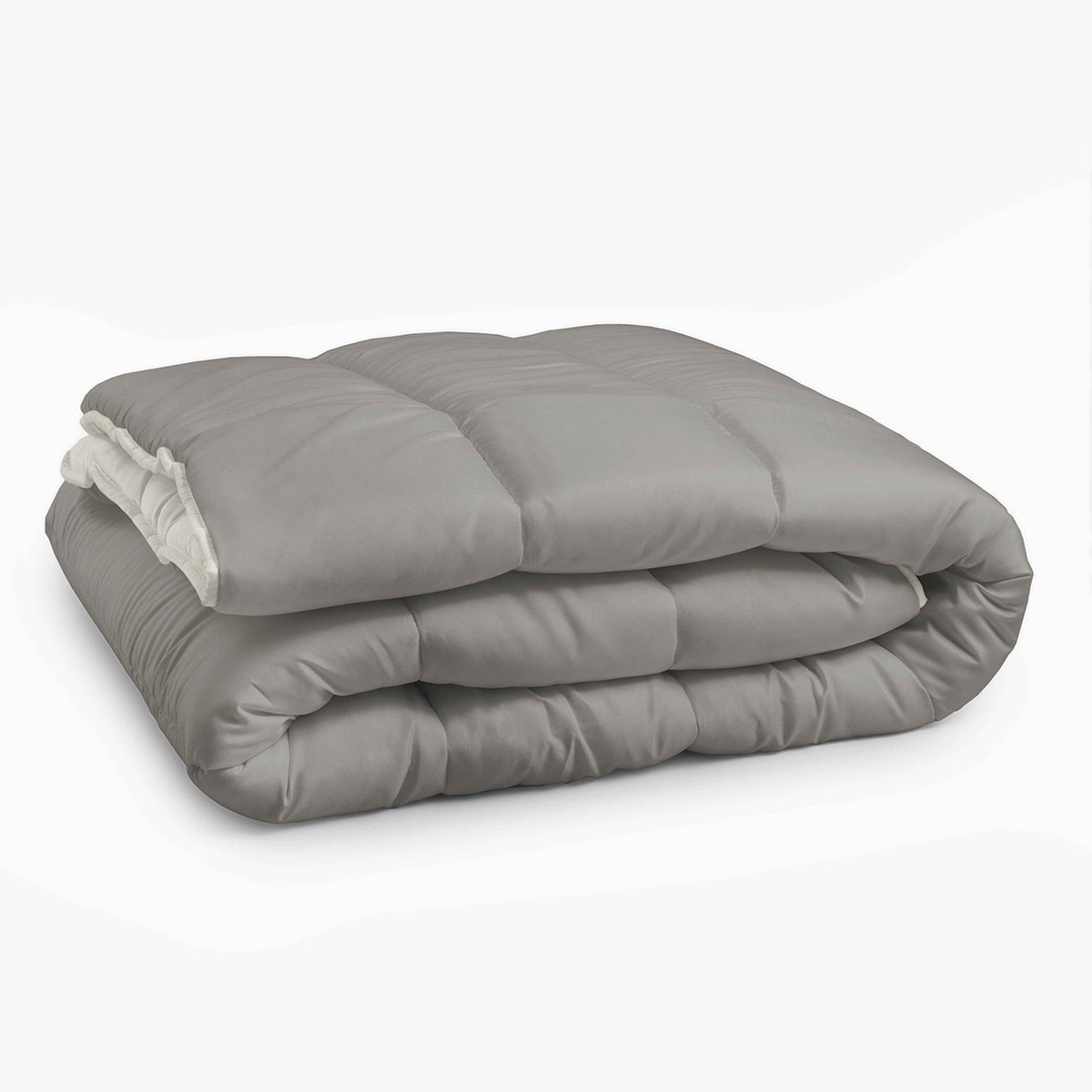     Zelesta Royalbed Pastel Grijs En Creme Dekbed Zonder Overtrek