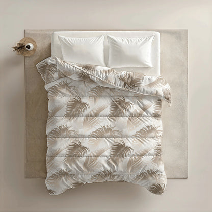 Zelesta Everyday Design Couette Été - Feuilles de Palmier
