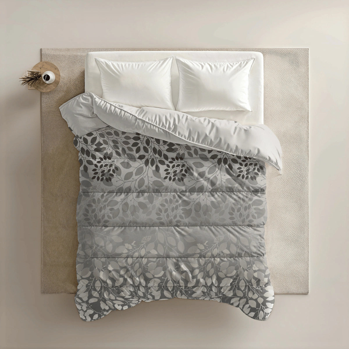 Zelesta Everyday Design Couette Été - Nature Sauvage Argentée