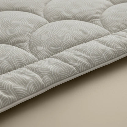 Zelesta Flanelle Art - Taupe & Gris