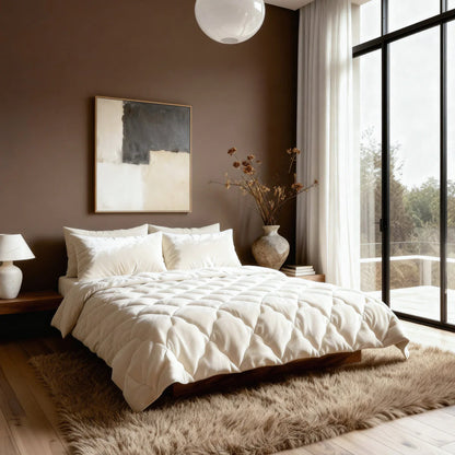 Zelesta Flanelle Uni - Beige