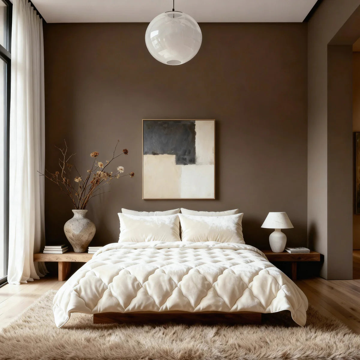 Zelesta Flanelle Uni - Beige