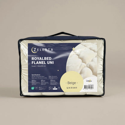 Zelesta Flanelle Uni - Beige