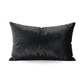 Zelesta Flanelle Uni Taies d'Oreiller - Set de 2 - Noir