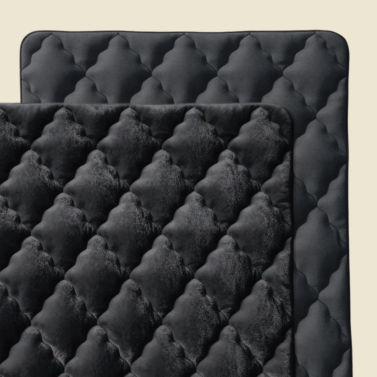 Zelesta Flanelle Uni - Noir