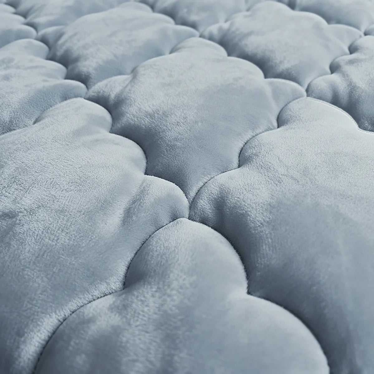 Zelesta Flanelle Uni - Mirage Bleu