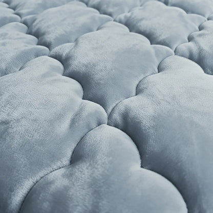 Zelesta Flanelle Uni - Mirage Bleu