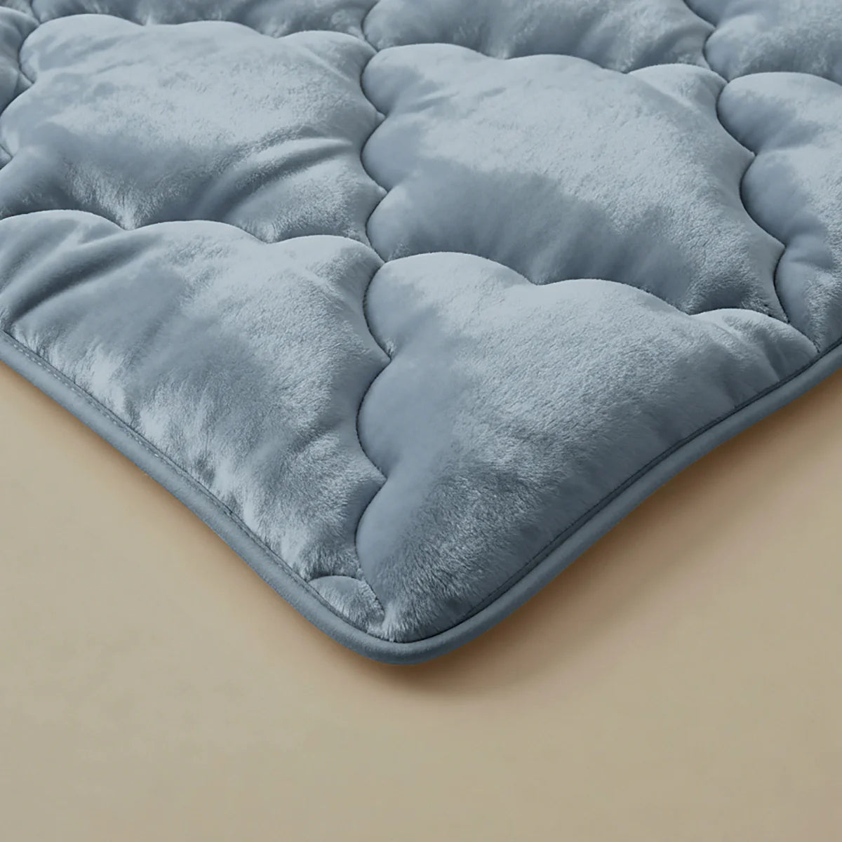 Zelesta Flanelle Uni - Mirage Bleu