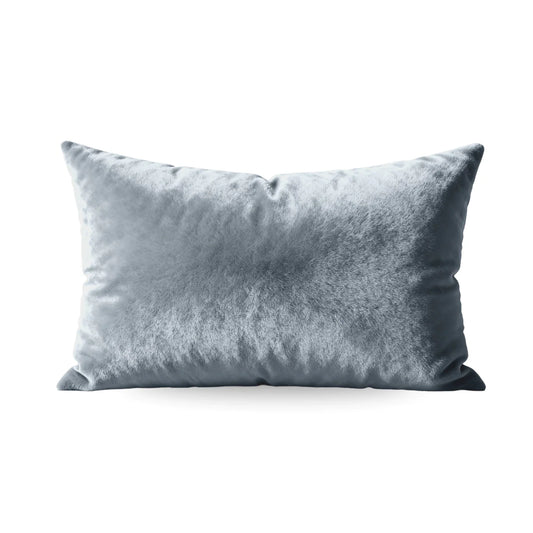 Zelesta Flanelle Uni Taies d'Oreiller - Set de 2 - Mirage Bleu