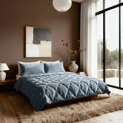 Zelesta Flanelle Uni - Mirage Bleu