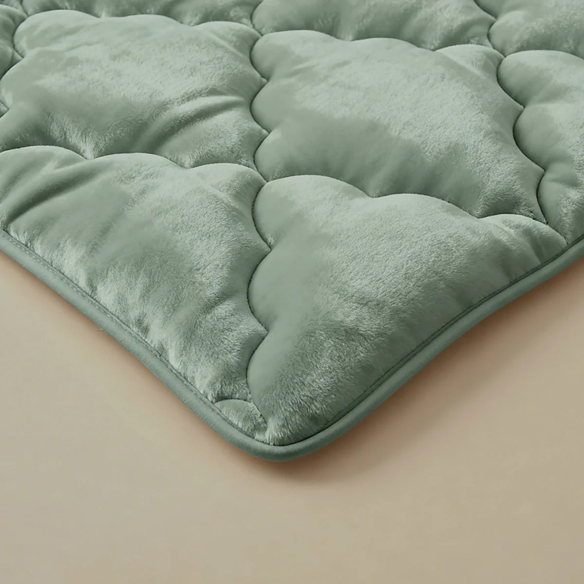 Zelesta Flanelle Uni - Vert Foncé