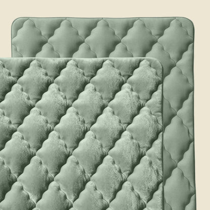 Zelesta Flanelle Uni - Vert Foncé