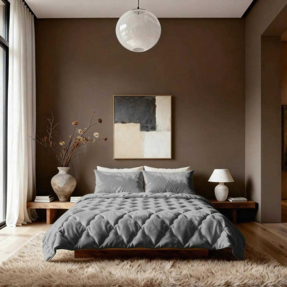 Zelesta Flanelle Uni - Kaki