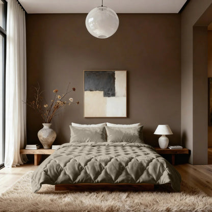 Zelesta Flanelle Uni - Taupe