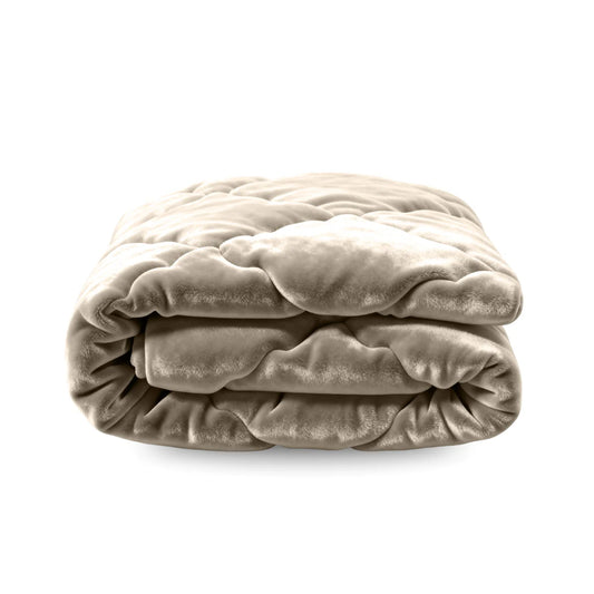 Zelesta Flanelle Uni - Taupe