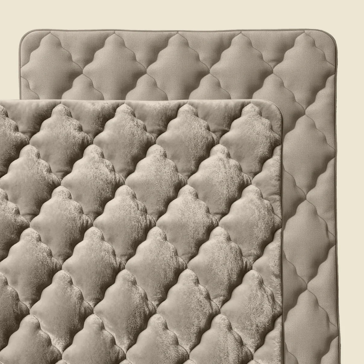 Zelesta Flanelle Uni - Taupe