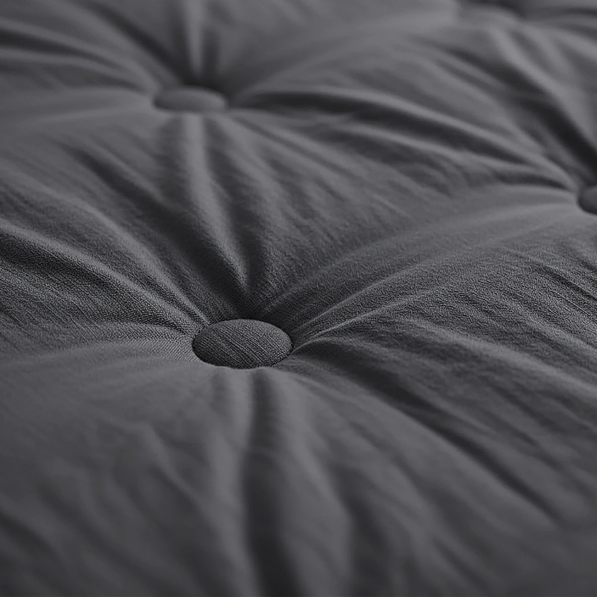 Zelesta Japandibed Mousseline de Coton - Anthracite