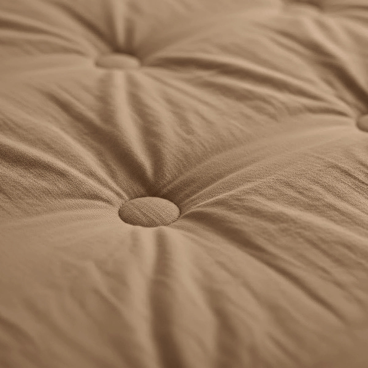 Zelesta Japandibed Mousseline de Coton - Marron