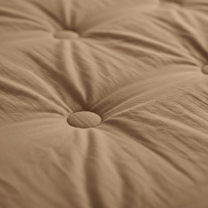 Zelesta Japandibed Mousseline de Coton - Marron