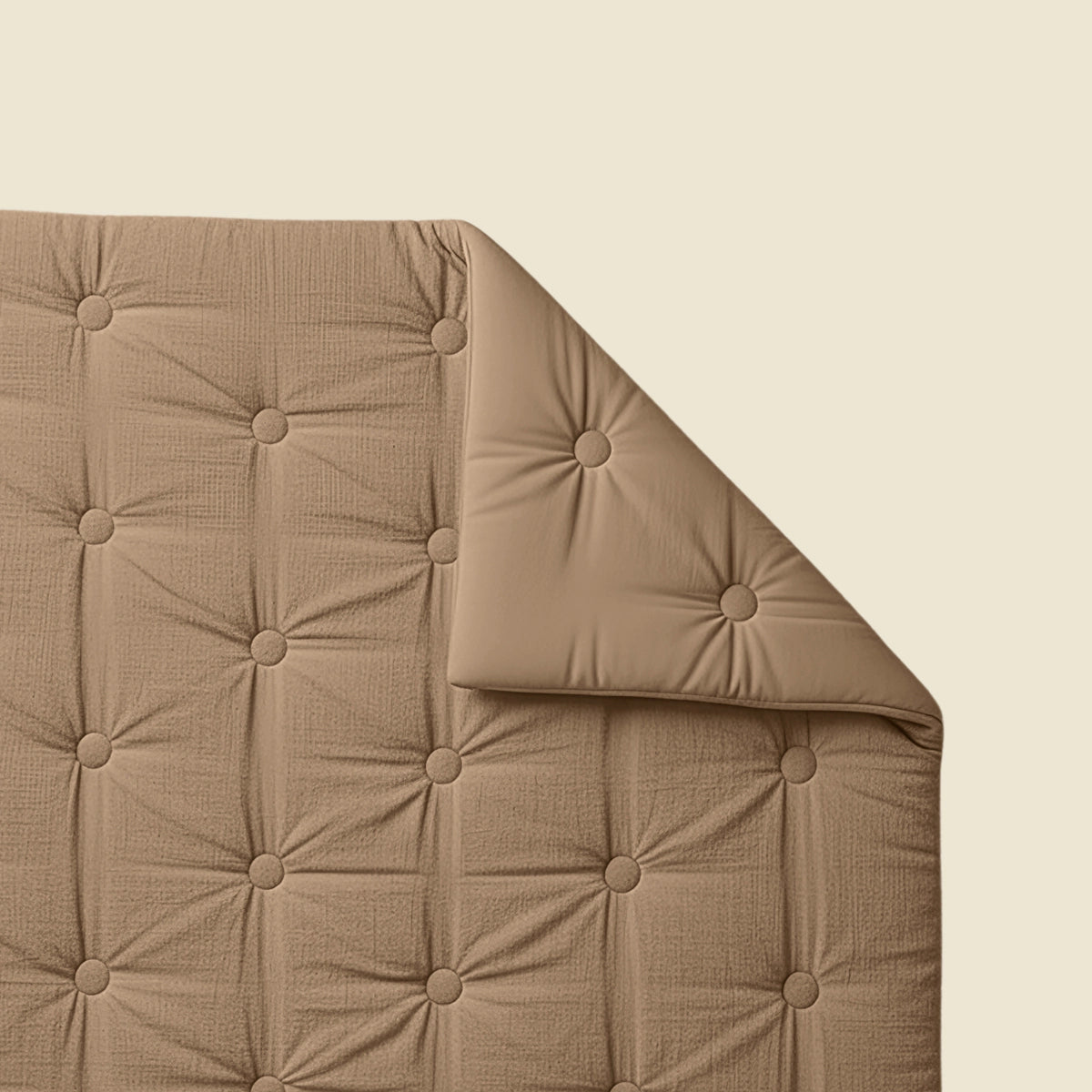 Zelesta Japandibed Mousseline de Coton - Marron